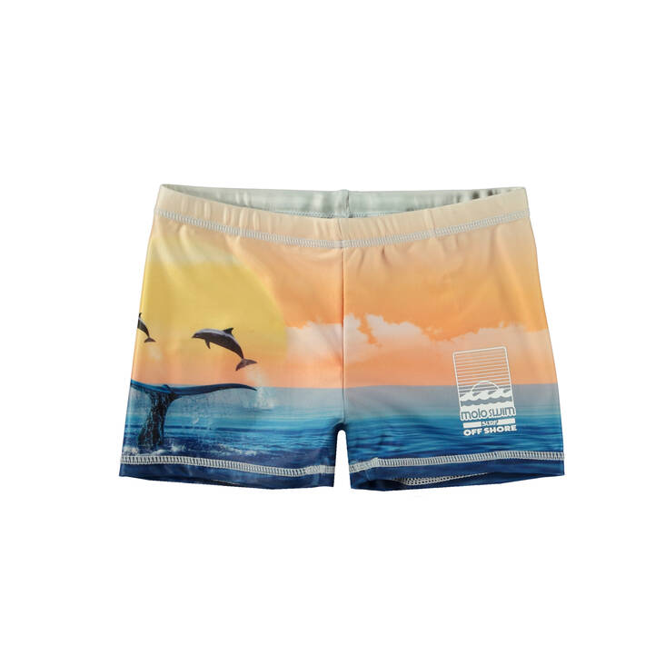 Molo lasten uimahousut Norton Placed, Ocean Smile - Uimahousut ja -shortsit - molo8S24P304 - 1