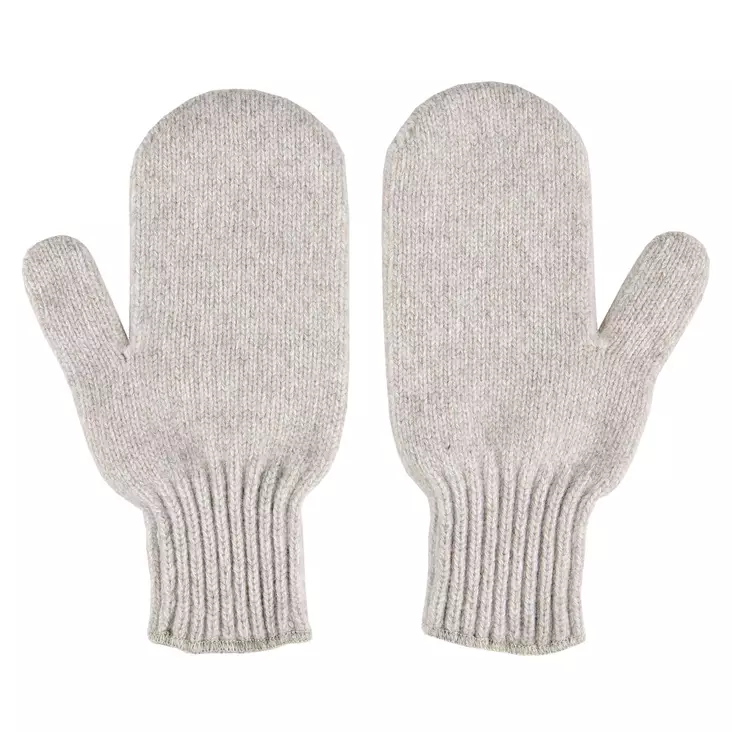 KIVAT-aikuisten villalapanen, luonnonvalkoinen - Välikausikäsineet ja aluslapaset - kiv16776064 - 1