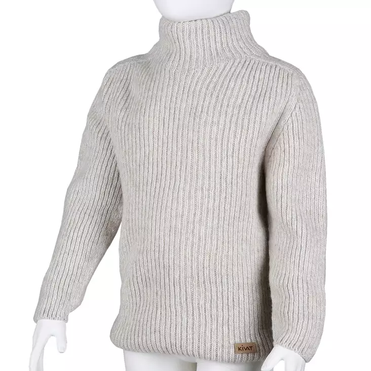 KIVAT lasten villapaita, l.valkoinen - Neuleet - kiv17076064 - 1