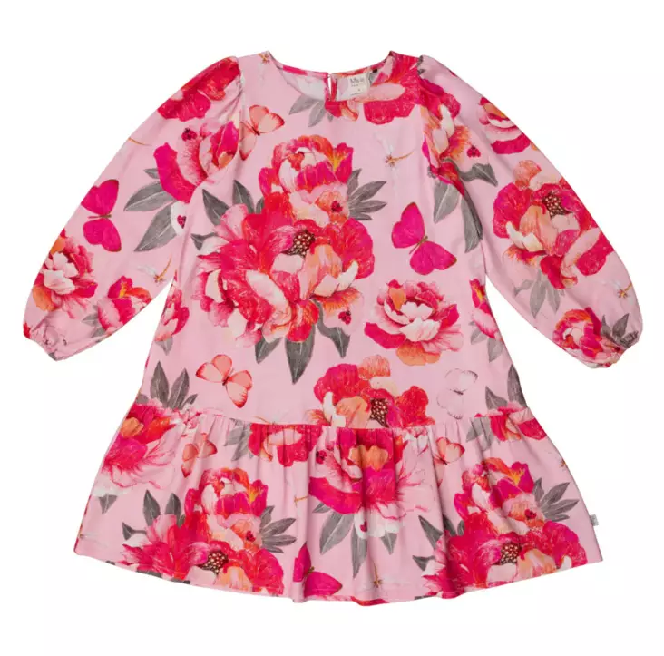 Ma-ia naisten Laura mekko Pionit - Aikuisten mekot+haalarit - maiass25004 - 1