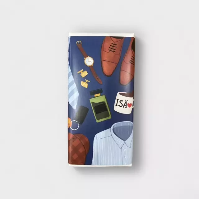 Suklaalevy, isälle - Kortit ja suklaalevyt - makeistoI4 - 2