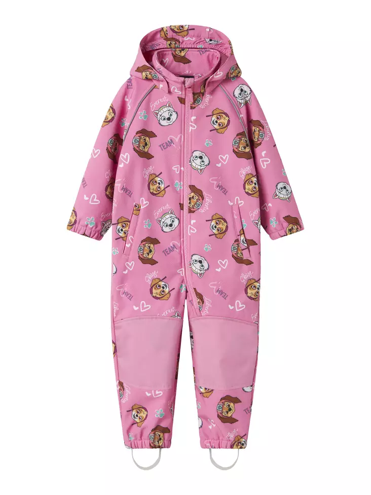 Name it Ryhmä Hau softshellhaalari, pinkki - Välikausihaalarit - name13246984 - 1