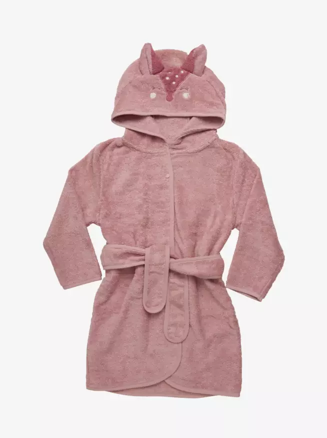 Pippi lasten kylpytakki, roosa - Kylpytakit - B5201524 - 1