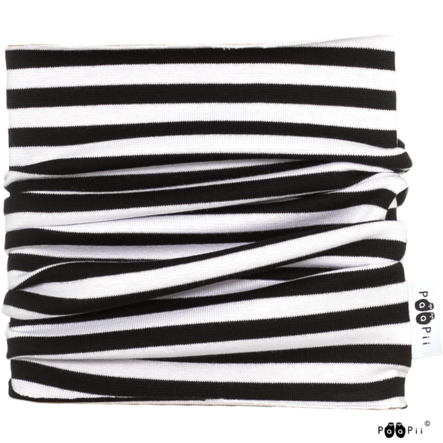 Paapii lasten tuubihuivi, musta-valko - Huivit ja kaulurit - pp27105 - 1