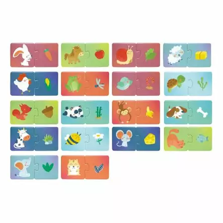 Hape Palapeli eläinten herkut - Pelit ja palapelit - hape40665 - 2