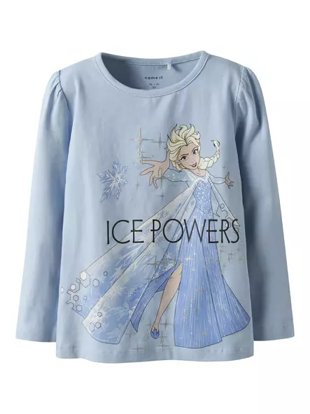 Name it Frozen paita, vaaleansininen - Pitkähihaiset paidat - name13249735 - 1