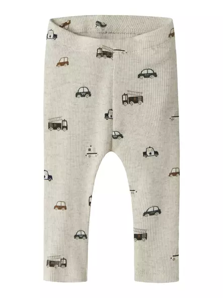 Name it vauvan rib legginsit, auto/beige - Legginsit - name13251665 - 1