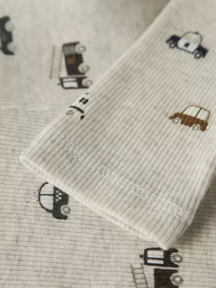 Name it vauvan rib legginsit, auto/beige - Legginsit - name13251665 - 2