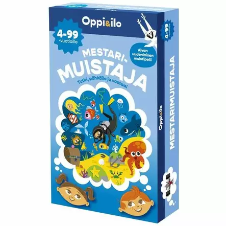 Oppi&ilo Mestarimuistaja lautapeli - Pelit ja palapelit - WS606535 - 1