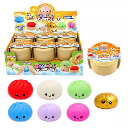 Squishy Dumpling 10cm - Aktiviteettilelut - robe39126075 - 1