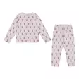 Metsola lasten pyjama, raitapupu pinkki - Yöasut ja unipussit - metsw26c5 - 2