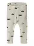Name it vauvan rib legginsit, auto/beige - Legginsit - name13251665 - 1