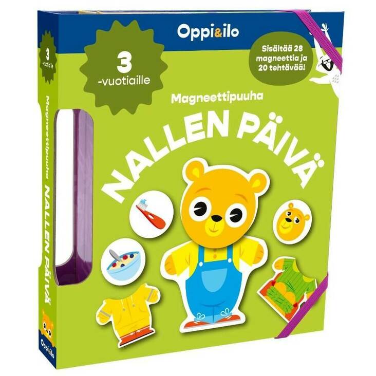 Oppi&ilo Magneettipuuha Nallen päivä - Pelit ja palapelit - WS965295 - 1
