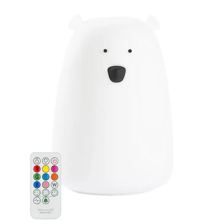 Rabbit & Friends karhu lamppu, valkoinen - Sisustus - 520055 - 1