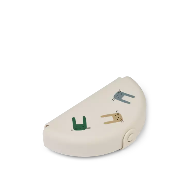 Liewood taitettava välipalakulho, pupu - Juomapullot, astiat ja aterimet - LW19265 - 3