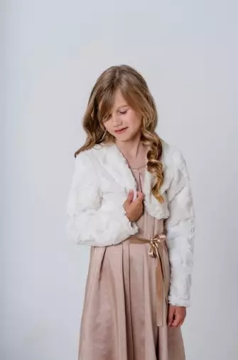 Mingnelin lasten tekoturkis bolero - Neuleet - ming2255 - 1