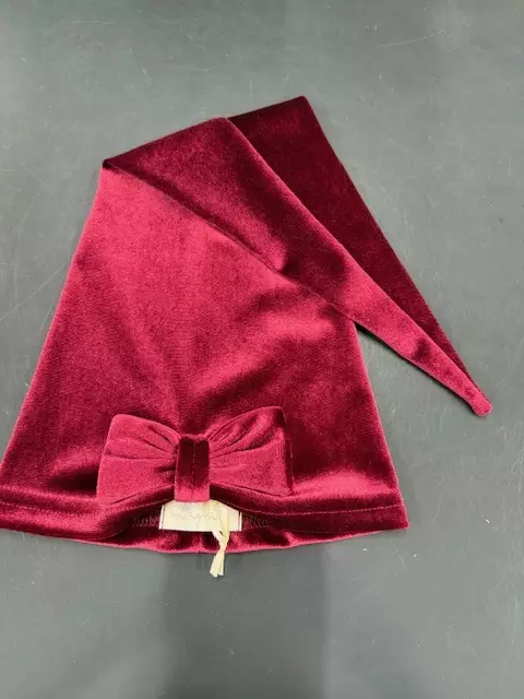 Mingnelin samettitonttulakki, rusetti - Tonttulakit ja muut asusteet - ming4445 - 1