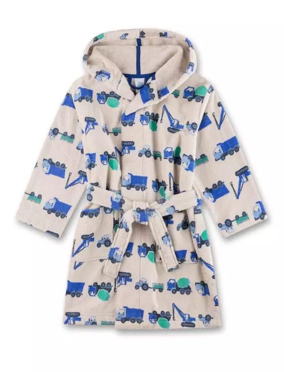Sanetta lasten kylpytakki, työkoneet - Kylpytakit - sa233525 - 1