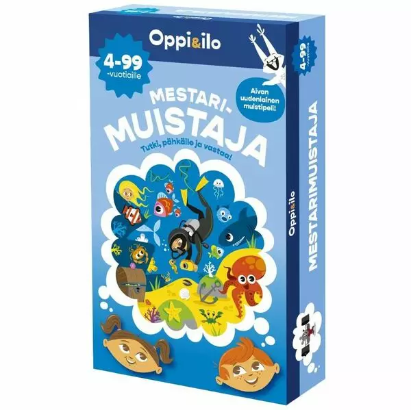 Oppi&ilo Mestarimuistaja lautapeli - Pelit ja palapelit - WS606535 - 1