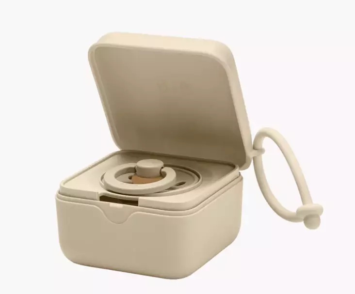 Bibs tuttikotelo, beige - Tutit ja tuttinauhat - bibs4200245 - 1