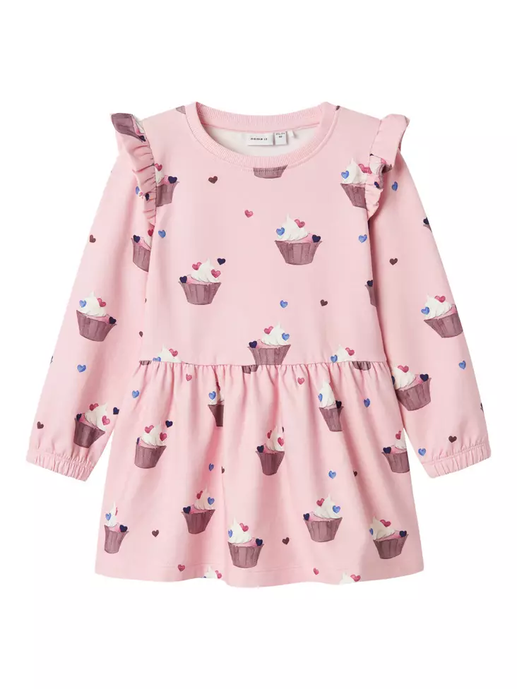 Name it lasten collegemekko, kuppikakku - Pitkähihaiset mekot - name13246635 - 1