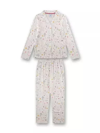 Sanetta lasten pyjama, niittykukat - Yöasut - san245935 - 1