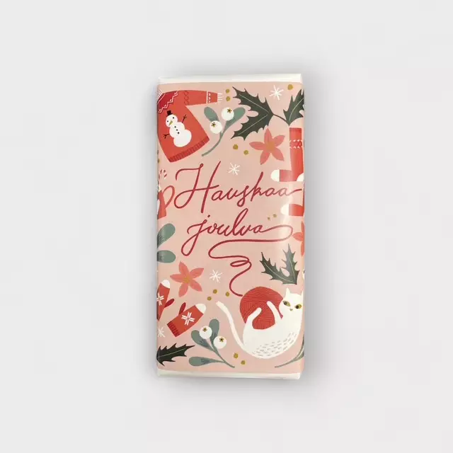 Suklaalevy, joulu - Kortit ja suklaalevyt - makeistoJS5 - 1