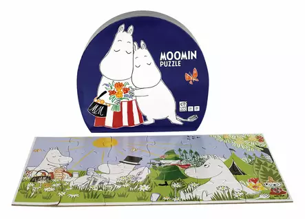 Muumi ja perhe kedolla palapeli - Pelit ja palapelit - barbo043606 - 2