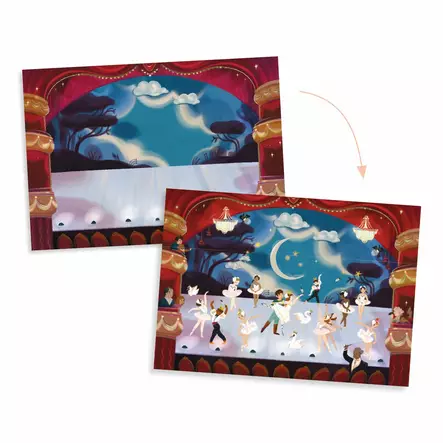 Djeco Siirtokuvat, Little ballet dancers - Askartelu/Tarrat/Tatuoinnit - DJ09356 - 2
