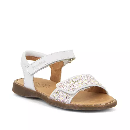 Froddo lasten sandaalit, kimalle/valkoinen - Sandaalit - FG315024916 - 1
