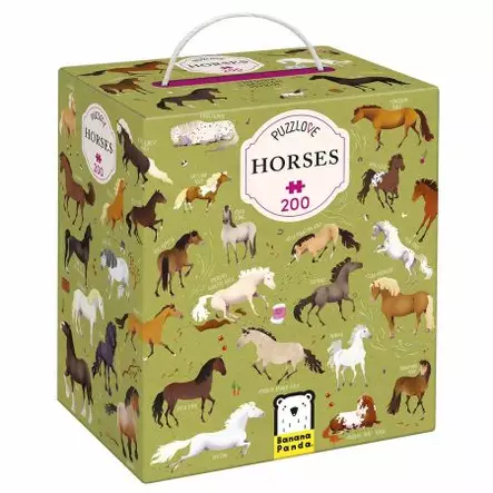 BananaPanda hevospalapeli 200 palaa - Pelit ja palapelit - bana040136 - 1