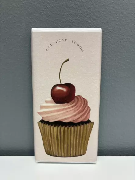 Suklaalevy, kevät - Kortit ja suklaalevyt - makeistoK6A6 - 1