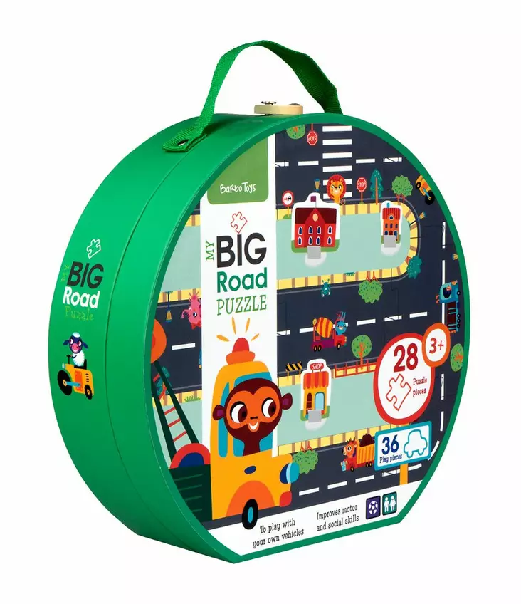 Barbo Toys palapelisalkku, autotie - Pelit ja palapelit - barbo045846 - 1
