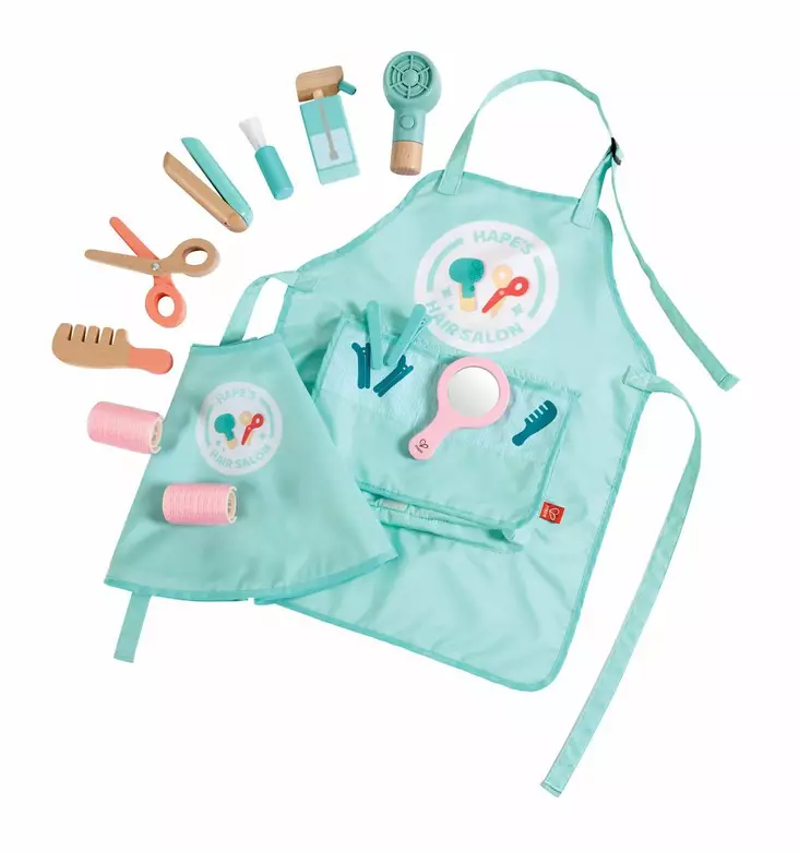 Hape lasten kampaamoleikki - Puulelut - hape109066 - 1