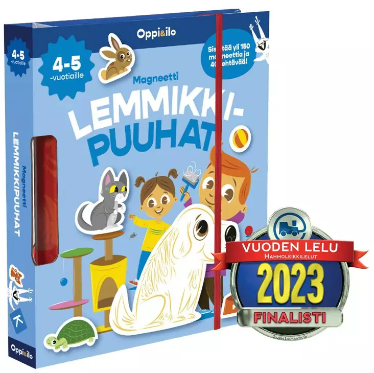 Oppi&ilo Magneetit Lemmikkipuuha - Pelit ja palapelit - WS64236 - 1
