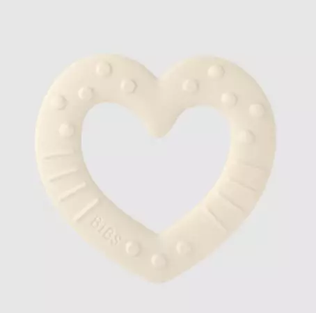 Bibs sydän purulelu, luonnonvaalea - Purulelut - bibs31002316 - 1