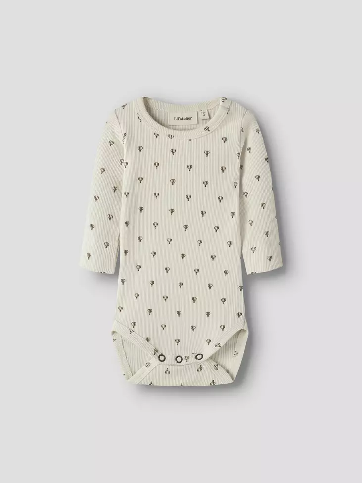 Lil'Atelier vauvan rib body, kuumailmapallo - Pitkähihaiset bodyt - lil13258046 - 4