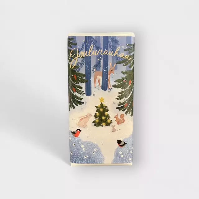 Suklaalevy, joulu - Kortit ja suklaalevyt - makeistoJS6 - 1