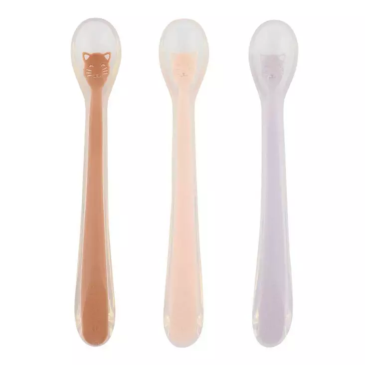 Trixie syöttölusikka 3-pack, roosa/lila - Juomapullot, astiat ja aterimet - trixie2606 - 1