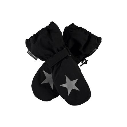 Molo Kids lasten talvikintaat Igor, Black - Talvikäsineet - 7NOSS107 - 1