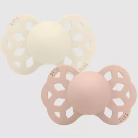 Bibs Infinity tutti 2kpl, ivory/blush - Tutit ja tuttinauhat - bibs265107 - 1
