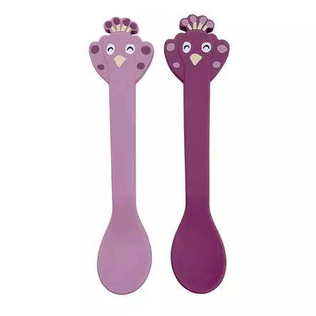 Trixie silikonilusikka 2-pack, violetti - Juomapullot, astiat ja aterimet - trixie96467 - 1