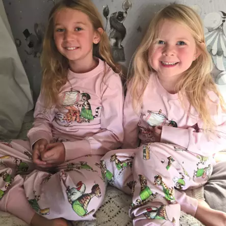 Geggamoja pyjama, Viiru ja Pesonen Roosa - Yöasut - gegaw24017 - 2