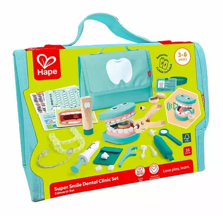 Hape Hammaslääkärileikki - Koti- ja roolileikit - hape109227 - 1