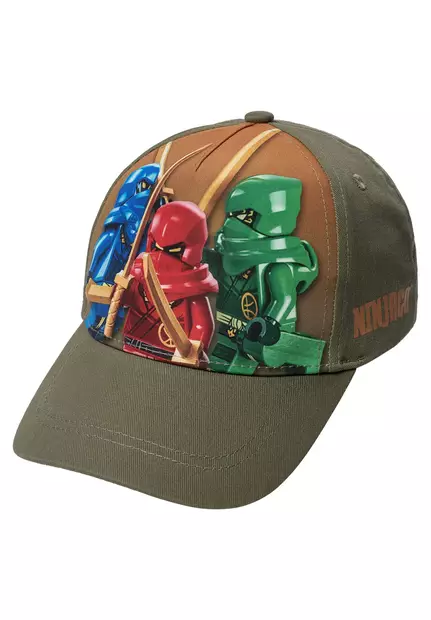 Lego Ninjago lasten lippalakki, vihreä - Lippalakit - lego12698027 - 1