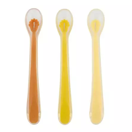 Trixie syöttölusikka 3-pack, keltainen - Juomapullot, astiat ja aterimet - trixie2607 - 1