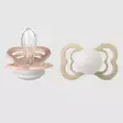 BIBS Supreme 2kpl tutti GLOW, Blush/Vanilla - Tutit ja tuttinauhat - bibs260357 - 1