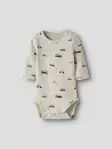 Name it vauvan rib body, auto / beige - Pitkähihaiset bodyt - name13251667 - 4