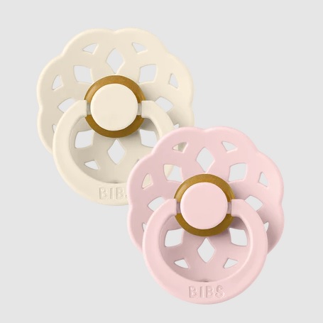 Bibs Boheme tutti 2kpl, ivory / blossom - Tutit ja tuttinauhat - bibs240107 - 1