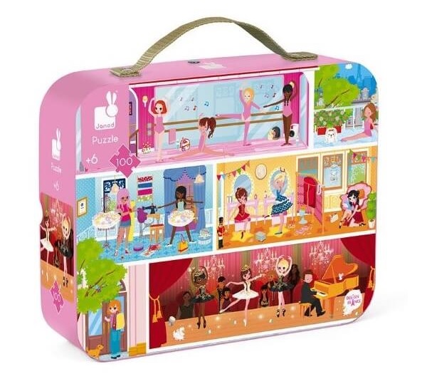 Janod Tanssijat -palapelisalkku - Pelit ja palapelit - J02777 - 1